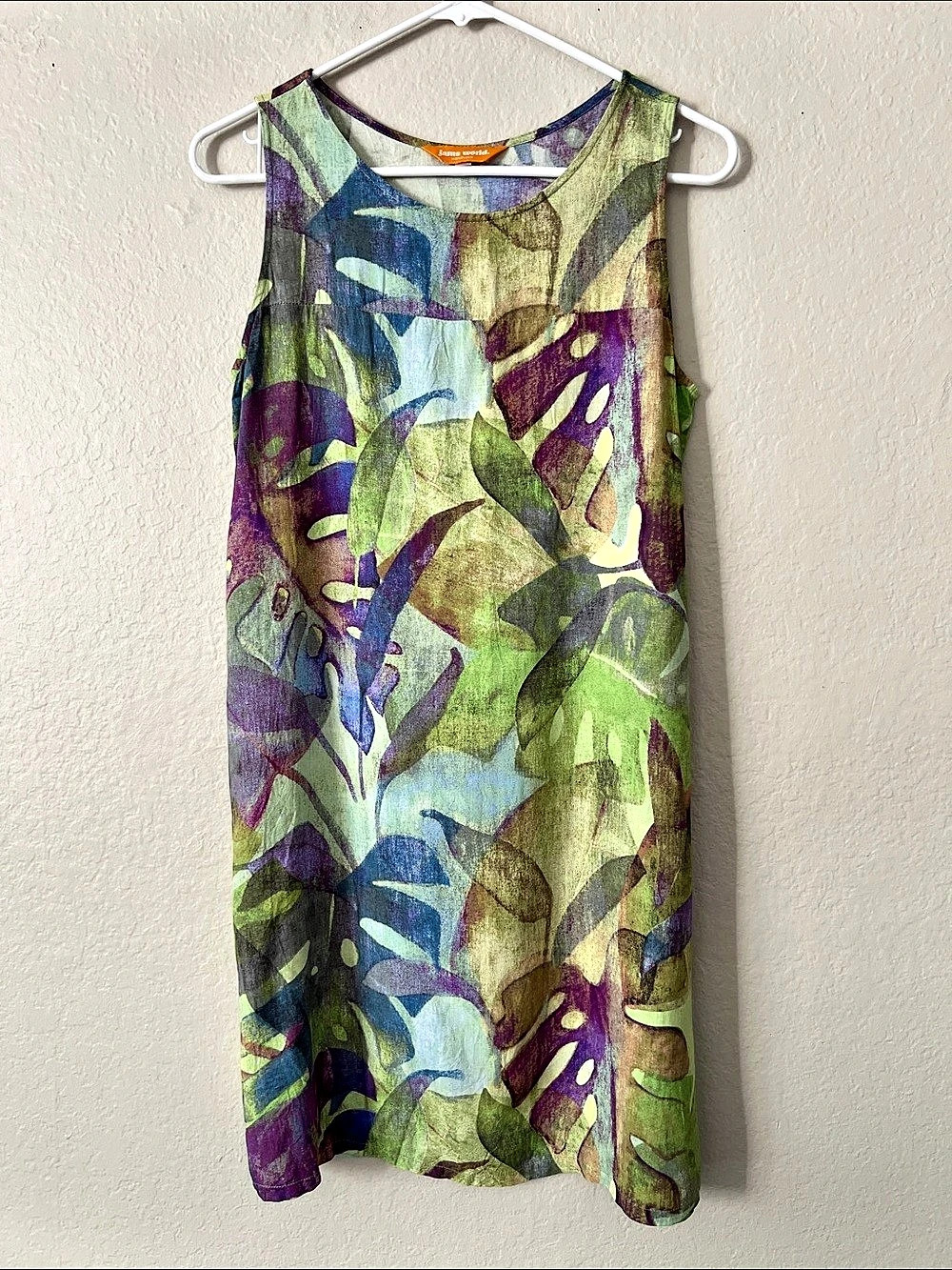 Like New! JAMS WORLD Sherry Dress Secret Falls Abstract Mini Size S